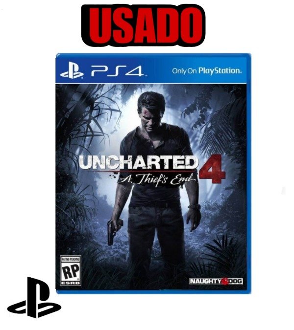 Producto - Uncharted 4 Físico Usado PS4