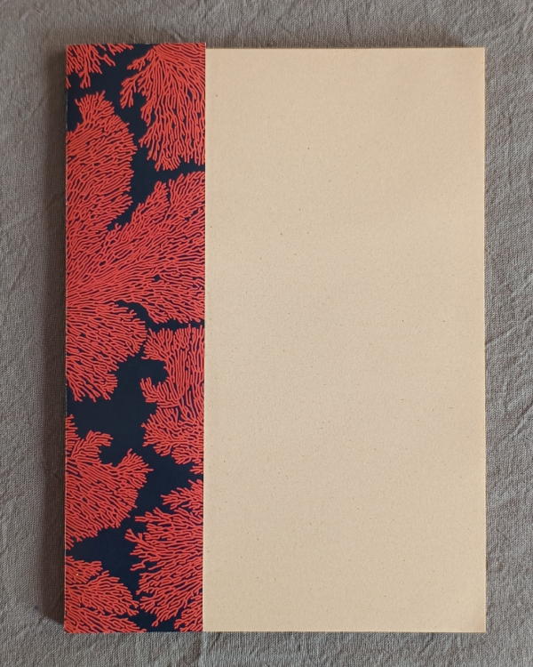 Producto - Cuaderno coral oscuro