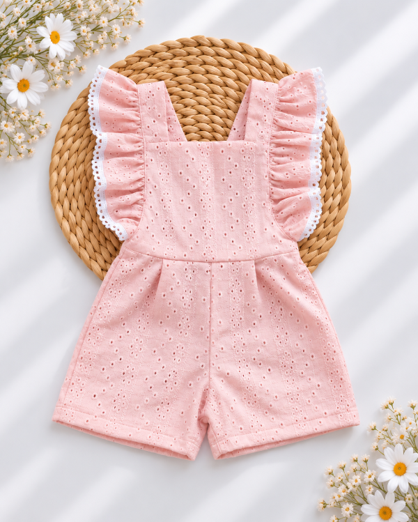 Producto - JARDINERO BRODERY ROSA