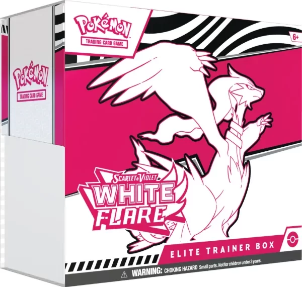 Producto - White Flare - Elite Trainer Box ETB - SELLADA INGLES