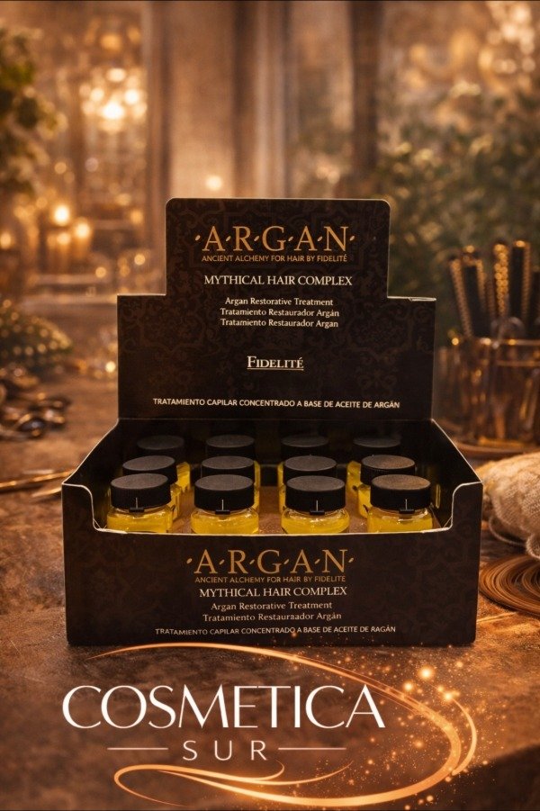 Producto - ampolla intensive argán fidelite x 12 unid de 15 ml