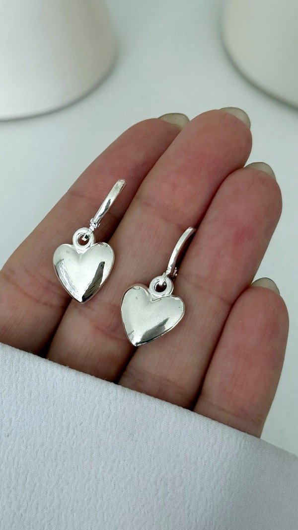 Producto - Argollas 11mm dije cora bombe xl ACERO BLANCO