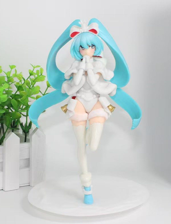 Producto - Figura Hatsune Miku ropa blanca - 20cm