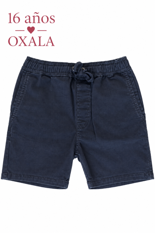 Producto - Bermuda azul oscuro marca Oxala - 0