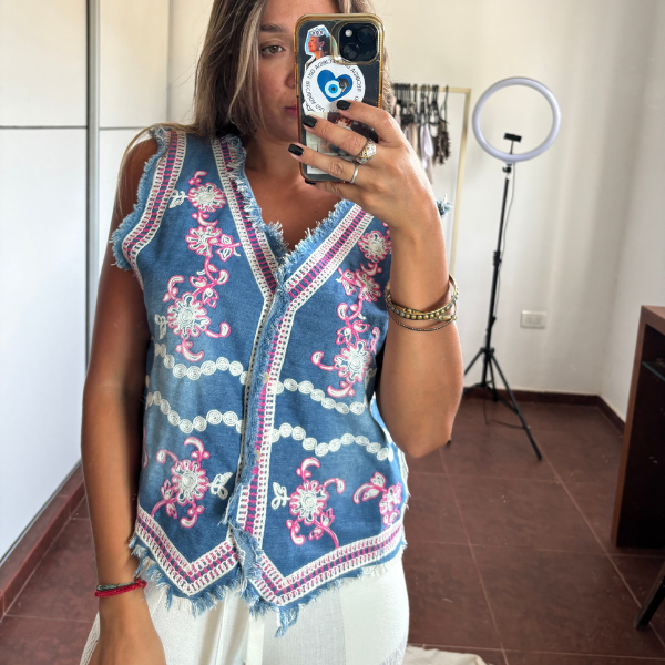 Producto - Chaleco Flora