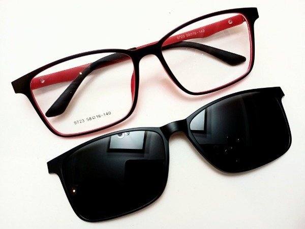 Producto - CLIP 9723 NEGRO CON ROJ