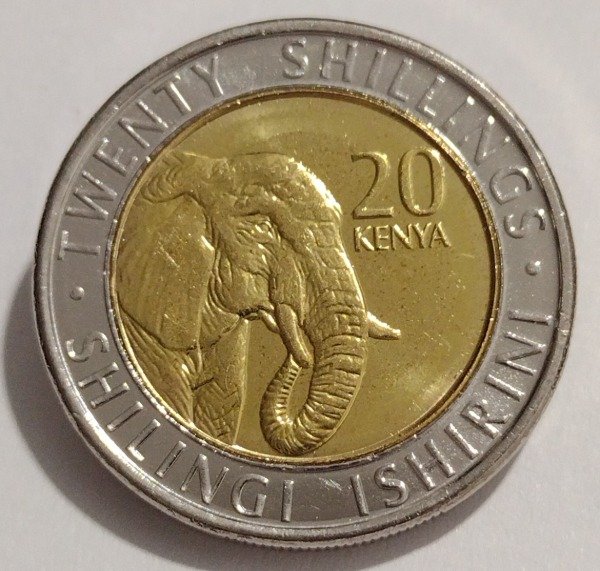 Producto - Kenia 20 shillings 2018 - 0