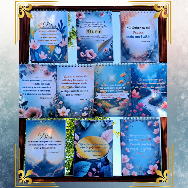 Producto - Pack 10 anotadores A5 - Citas Bíblicas