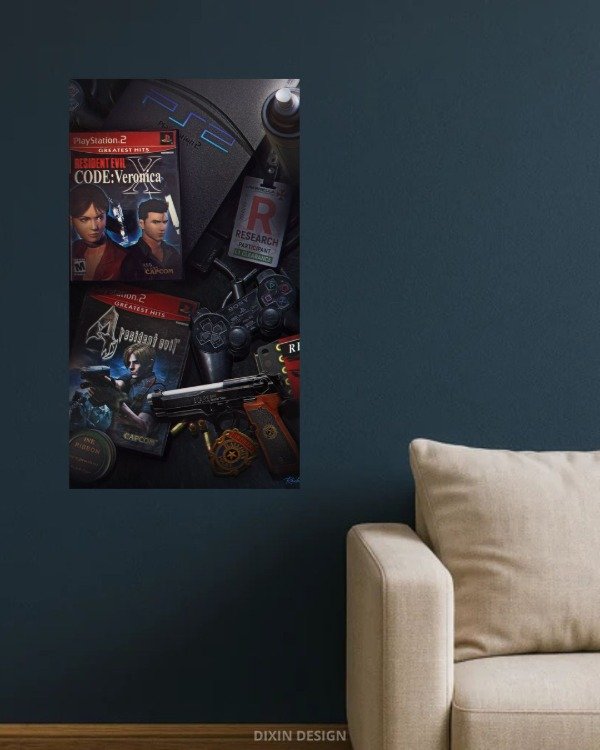 Producto - Cuadro Mural VideoJuegos / Gamer