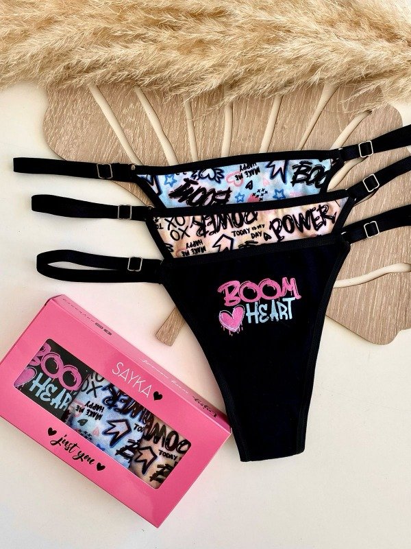 Producto - PACK X3 Colaless Alg/lycra Regulable SAYKA - COD 4500