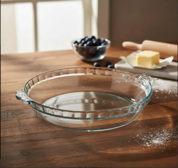 Producto - Tartera de vidrio templado redonda - apta para horno. - 0
