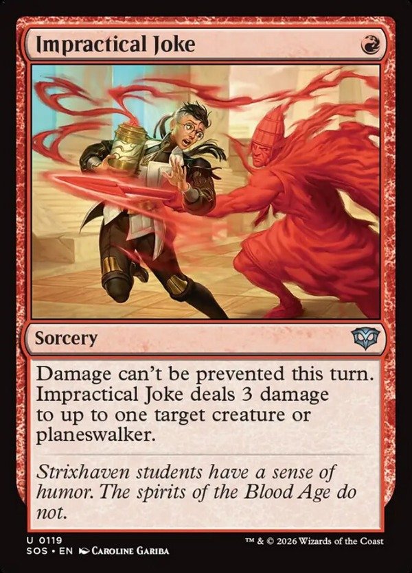 Producto - Impractical Joke #119  Secrets of Strixhaven