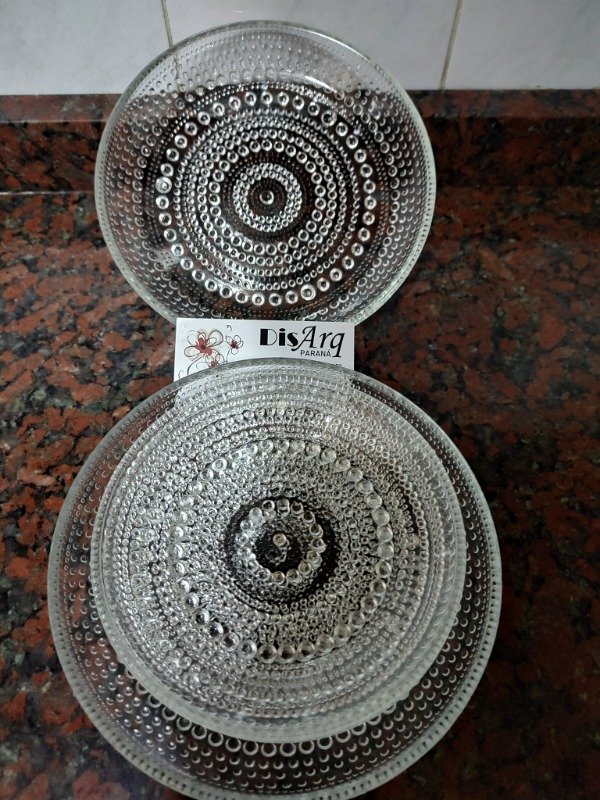 Producto - LOTE VIDRIO PRENSADO X 4