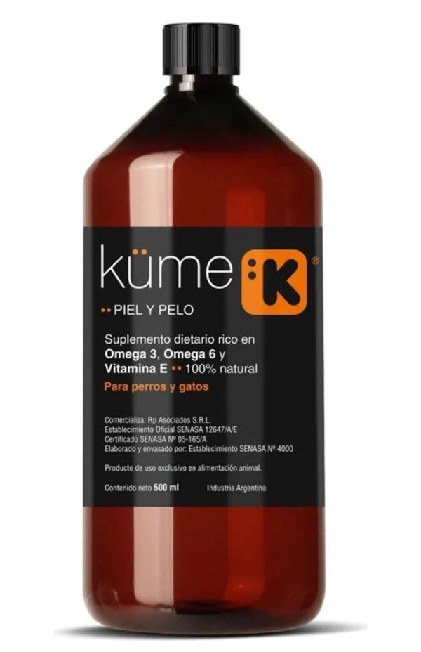 Producto - Suplemento de omega 3 y 6 mascotas 500ml