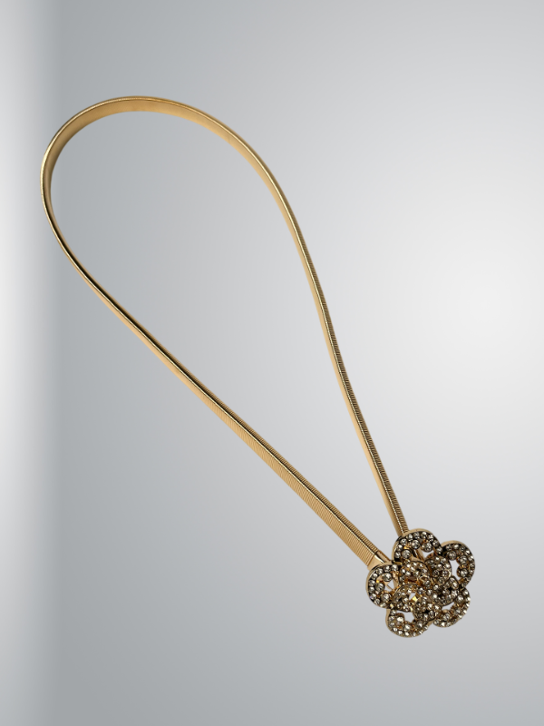 Producto - caderin elastizado flor con detalles - 0