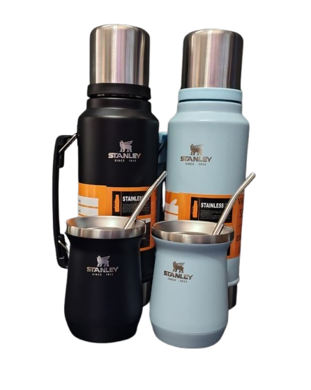 Producto - Combo Stanley termo 1L + Mate con Bombilla