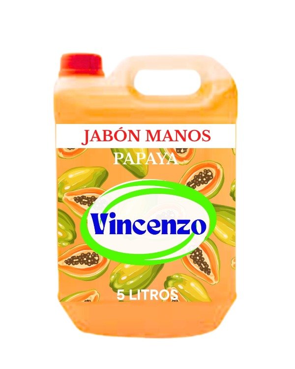 Producto - JABON MANOS PAPAYA 5LT