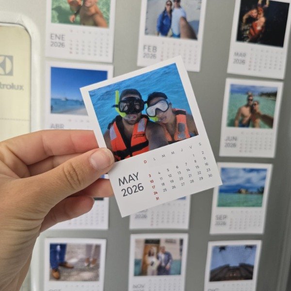 Producto - Calendario con fotos imantado 9x7