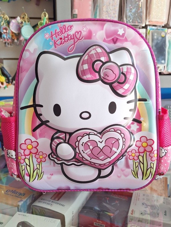 Producto - MOCHILA JARDÍN REFORZADA 3D HELLO KITTY