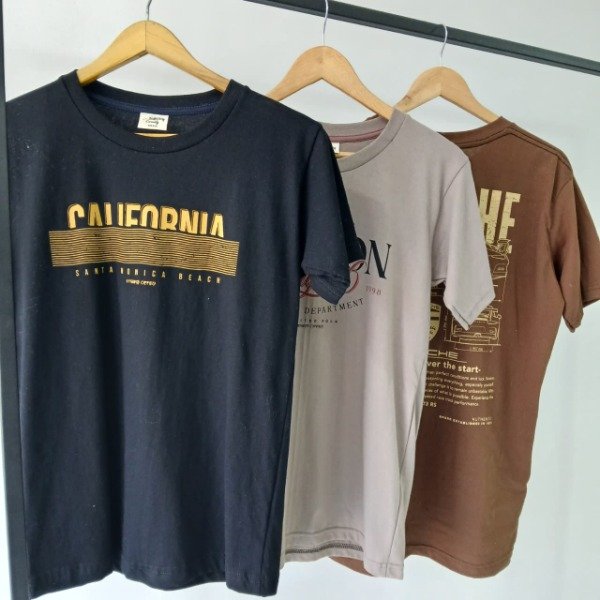 Producto - 100 - REMERA HOMBRE TALLE S,M Y L