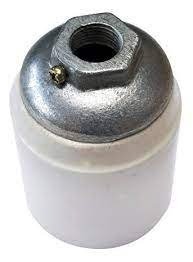 Producto - PORTALAMPARA GOLIATH CERAMICO CASQUILLO ALUMINIO E40