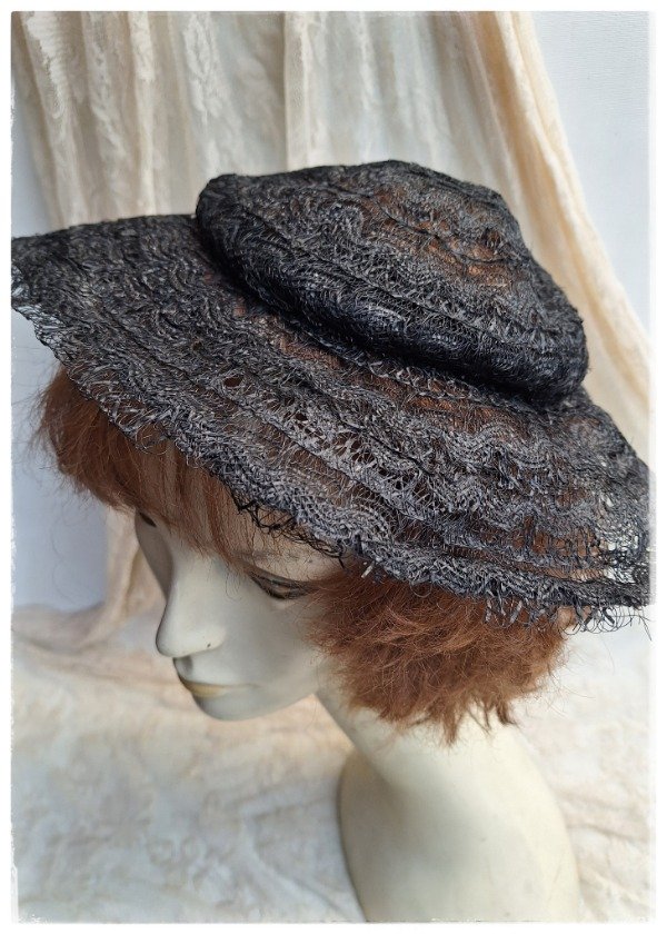 Producto - Capelina Negra simil encaje 3