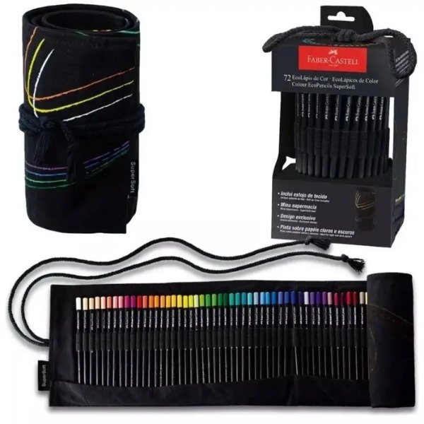 Producto - LAPIZ/COLOR FABER SUPERSOFT TELA x72 L