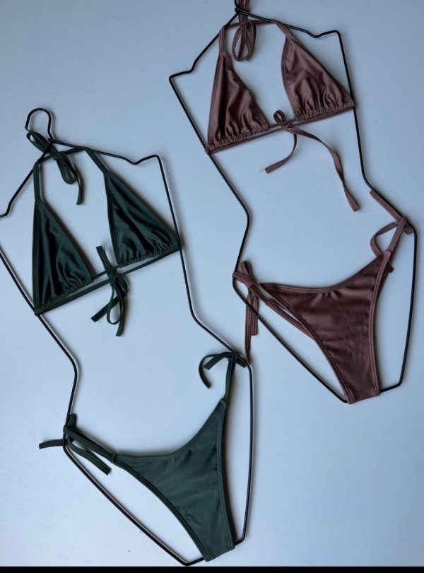 Bikini marrón talle 90