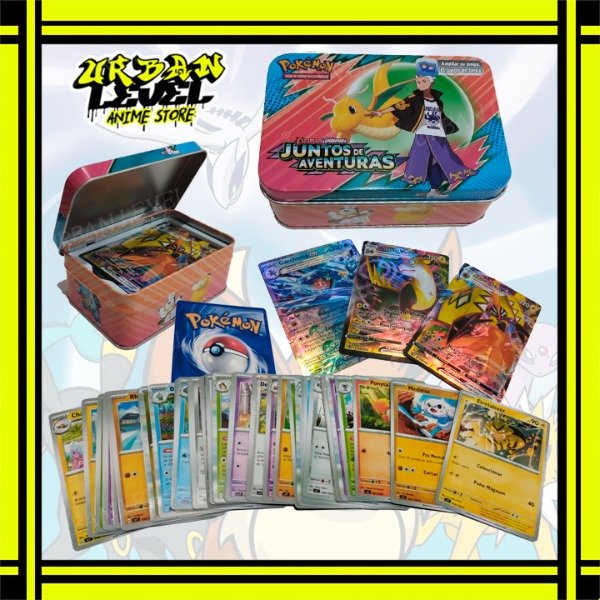Producto - Cartas Pokemon Lata Pokemon Pp.02