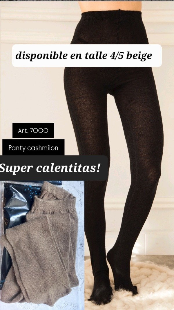 Producto - PantyMedias cashmilon