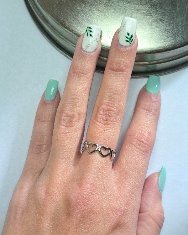 Producto - Anillo Cora plateado