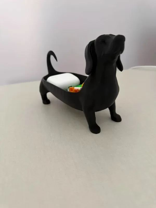 Producto - Organizador Porta Llaves Perro Salchicha Dachshund Bandeja - 4