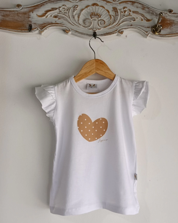 Producto - REMERA NIÑA VOLADOS CORAZON