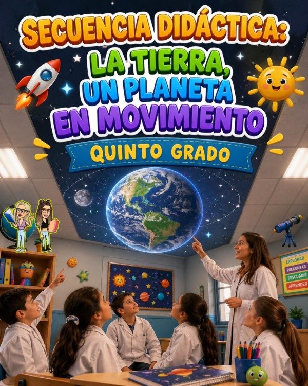 Producto - SECUENCIA DIDÁCTICA. LA TIERRA. UN PLANETA EN MOVIMIENTO. QUINTO GRADO