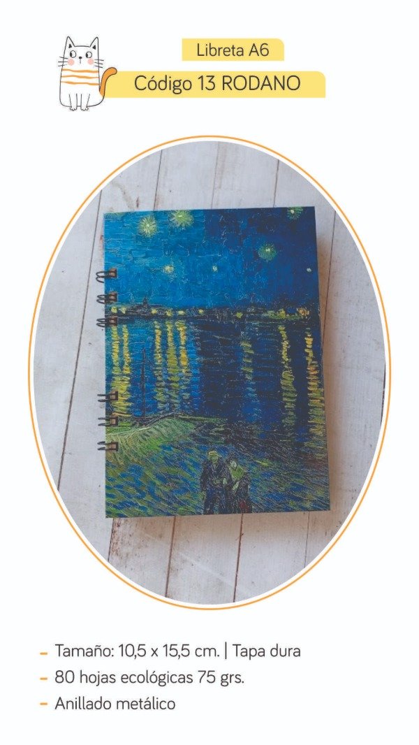 Producto - Libreta 13 Rodano
