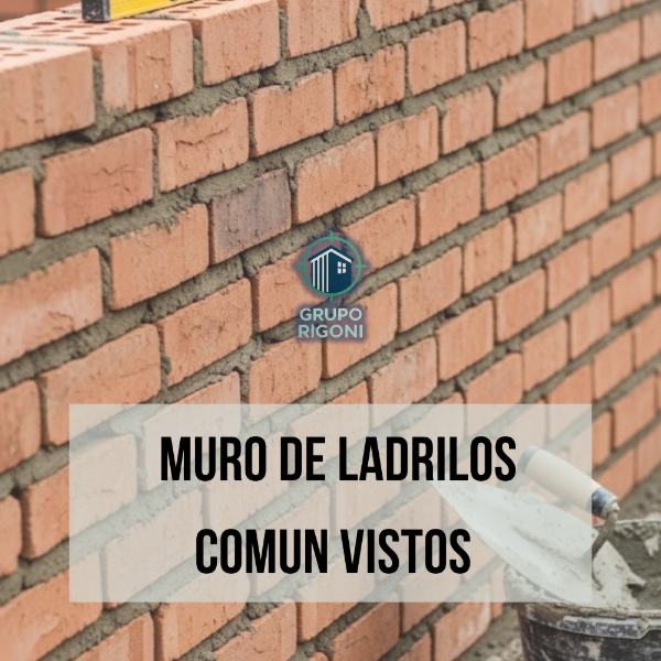 Producto - MURO DE LADRILOS COMUN VISTOS