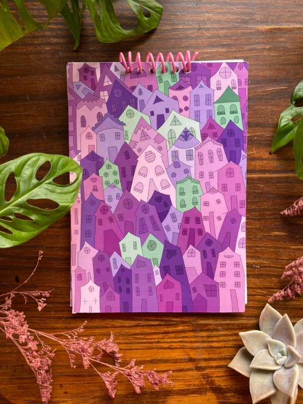 Producto - Libreta LISA "Casitas"