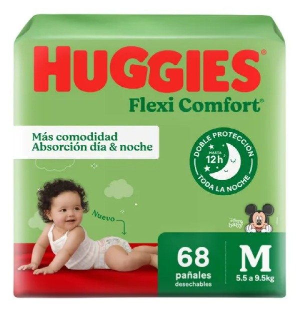 Producto - Huggies Flexi Confort M 68