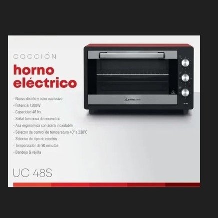 Producto - HORNO ELECTRICO ULTRACOMB 48LTS UC48S