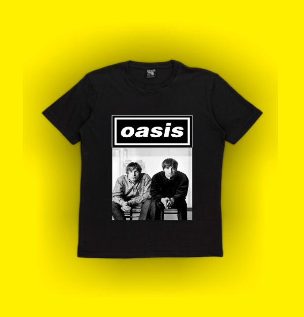 Remera oasis liam and noel