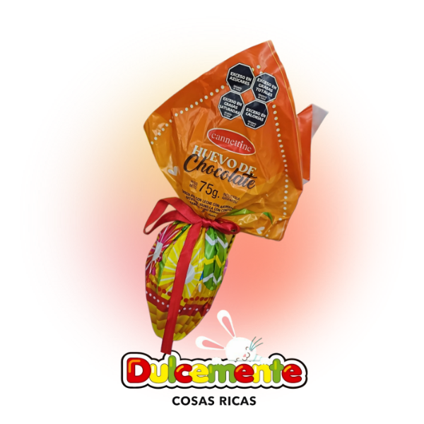 Producto - HUEVO CANNETTINE MEDIANO CHOCOLATE CON CONFITES
