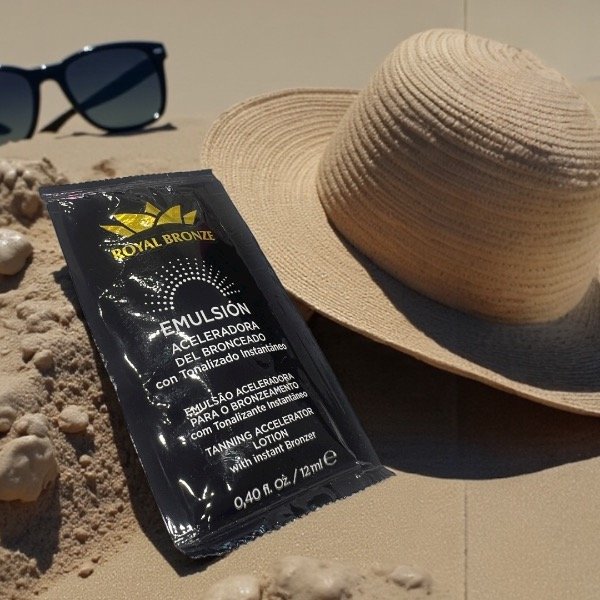 Producto - Emulsión aceleradora del bronceado 5x3