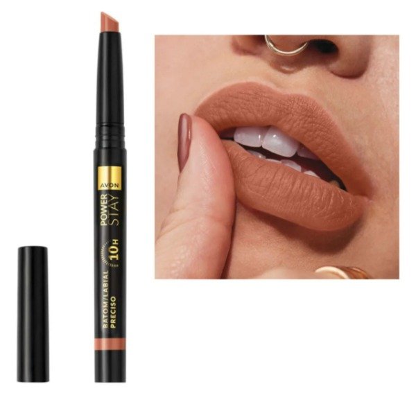 Producto - Labial preciso PowerStay Avon tono Bronze Champion