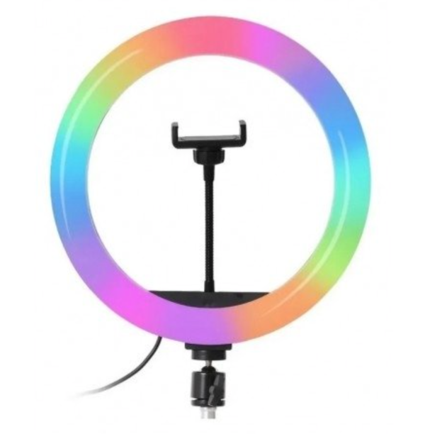 Producto - Aro de Luz RGB y Blanco 26Cm 10"