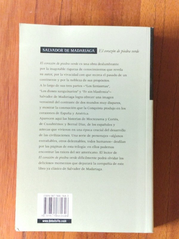 Producto - De Madariaga, Salvador: "El Corazón de Piedra Verde" - 1