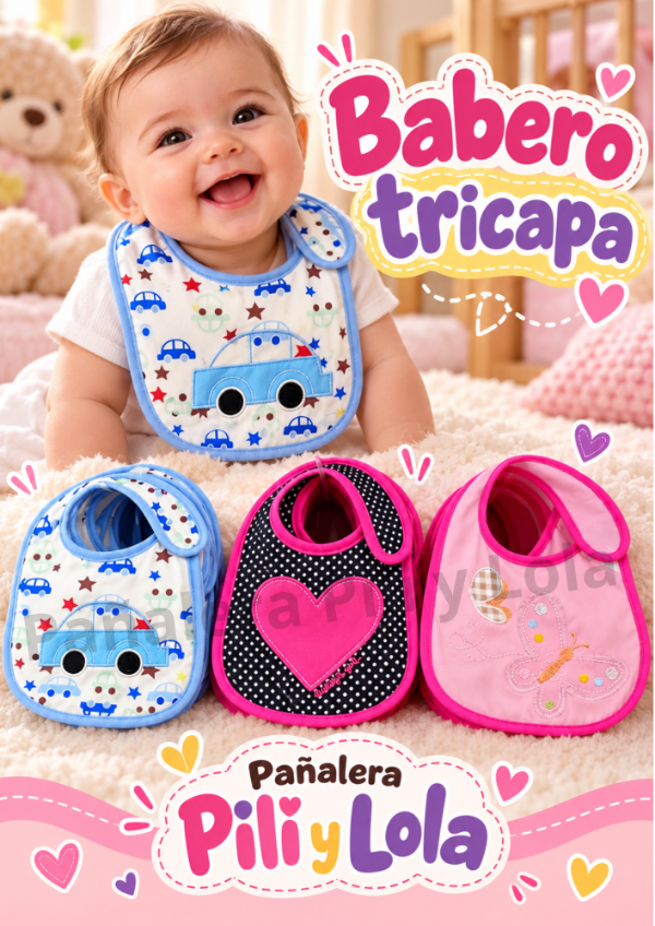 Producto - Babero tricapa