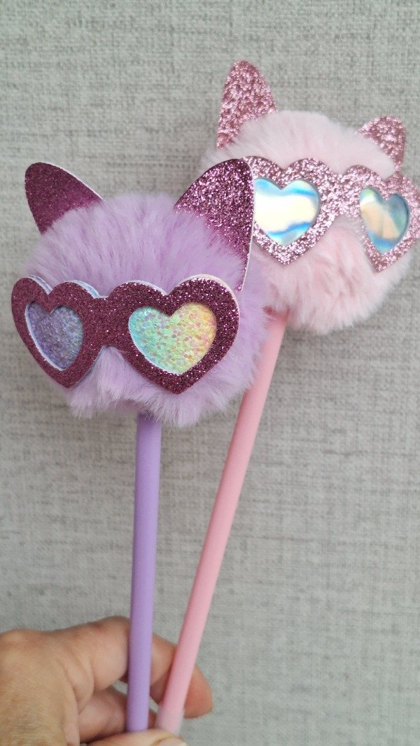 Producto - Lapicera peluche gato - 2