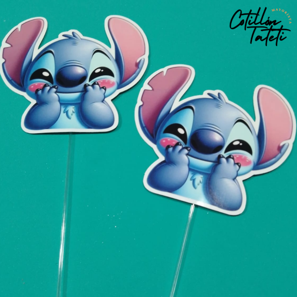 Producto - TOPPERS STICH - 2 UNIDADES