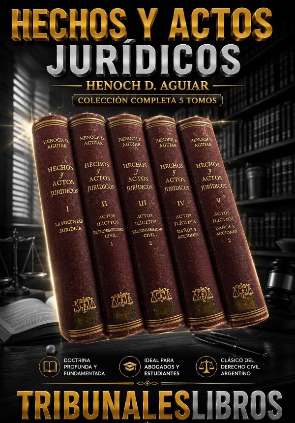 Producto - HECHOS Y ACTOS JURÍDICOS .- Aguiar - 0