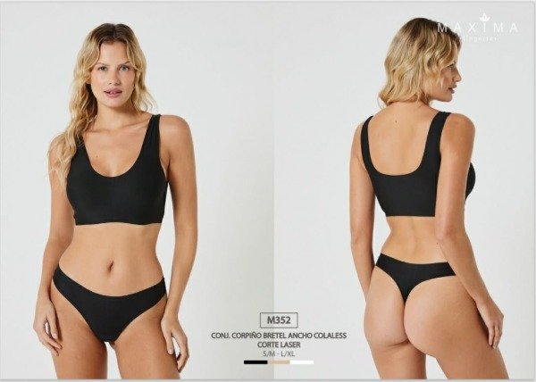 Producto - M352 - Máxima - Conjunto Bretel Ancho Corte Laser